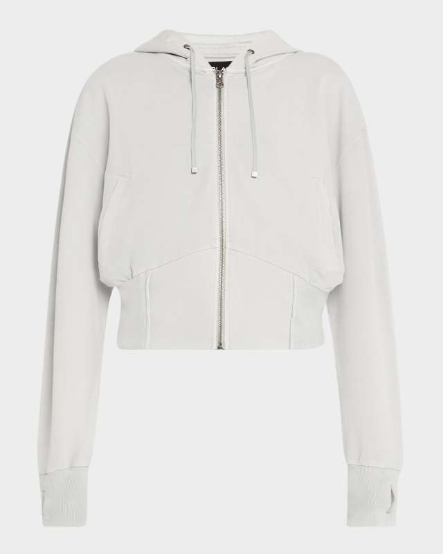 Allegra Raw-Edge Hoodie